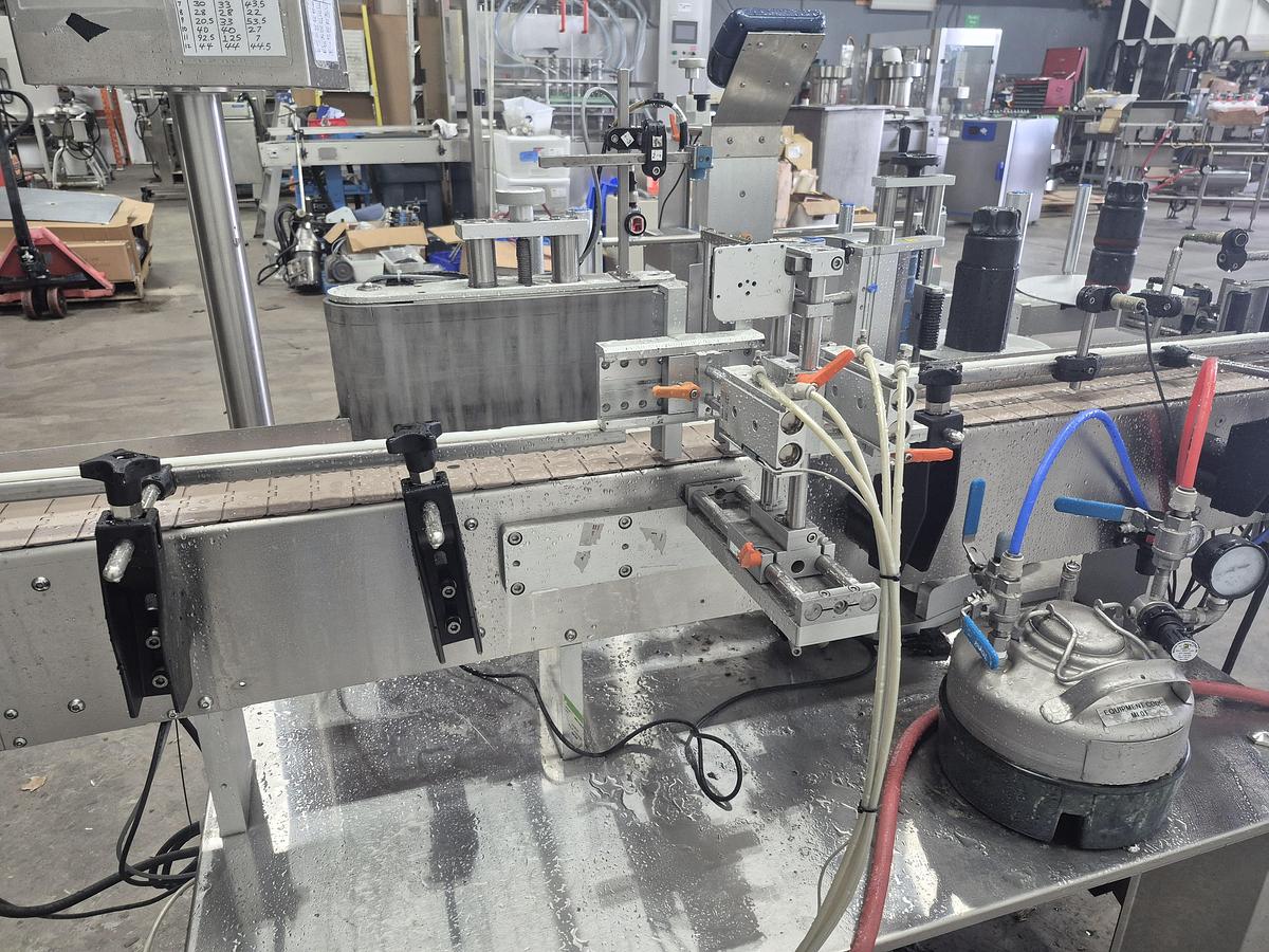 Used Aesus Eco Wrap Prism Labelling Machine