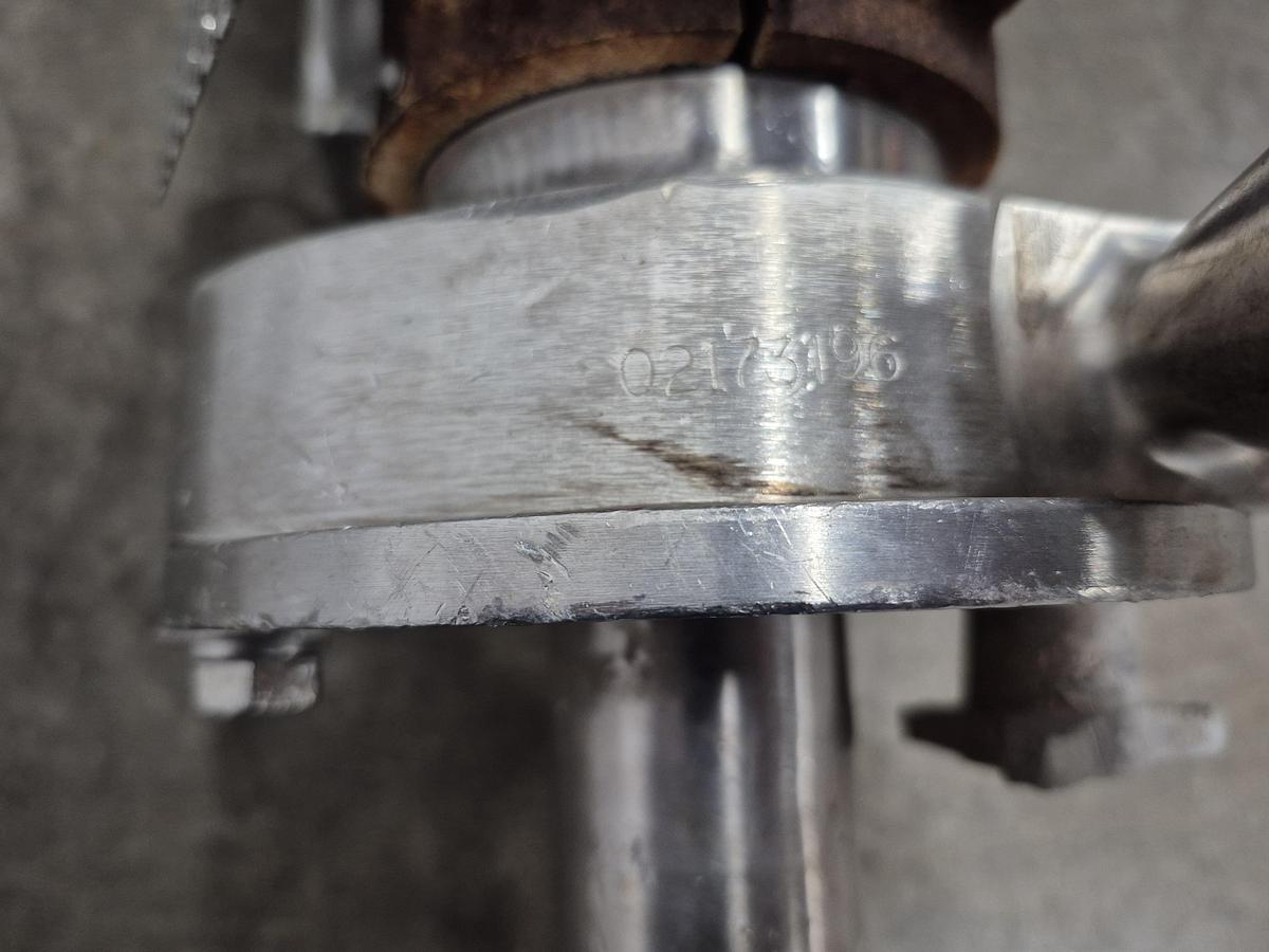 Used SS Centrifugal Pump with Motor (no plate)