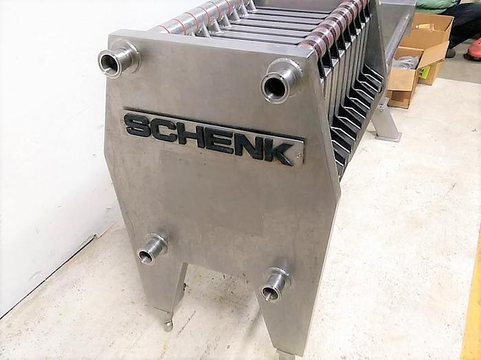 Used SCHENK S/S FILTER PRESS WITH (20) PLATES AND DIVIDERS
