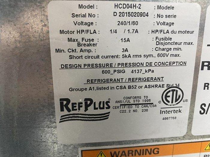 Used RefPlus HCD04H-2 Heat Reclaim Unit