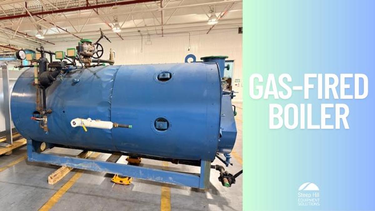 Used York-Shipley-Global Gas-Fired Boiler