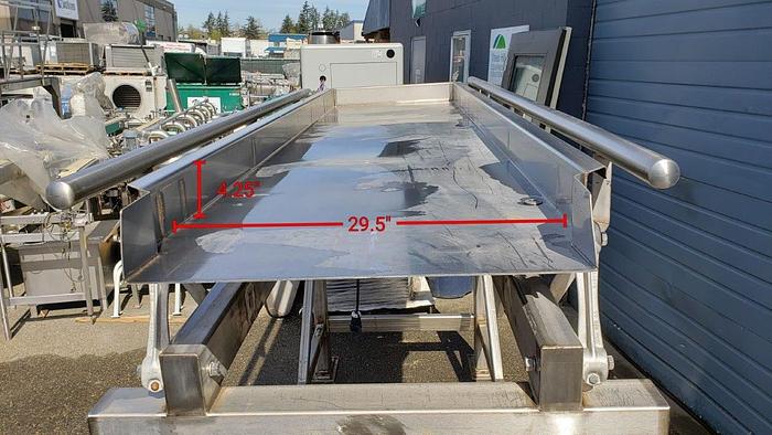 Used Stainless Steel Shaker Conveyor