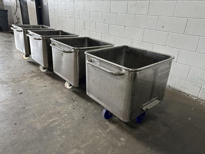 Used Stainless Steel Meat Buggies