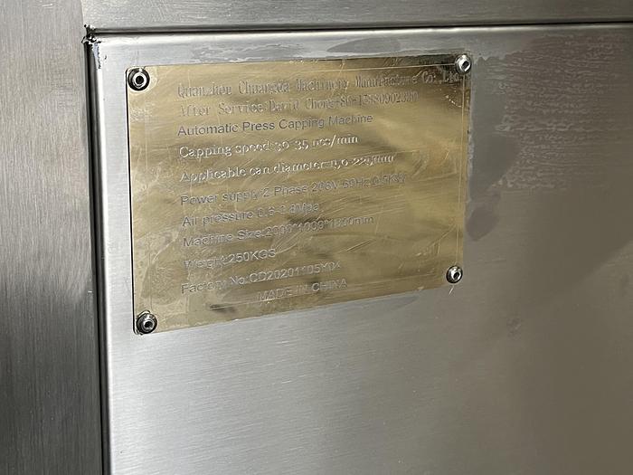 Used Automatic Press Capping Machine