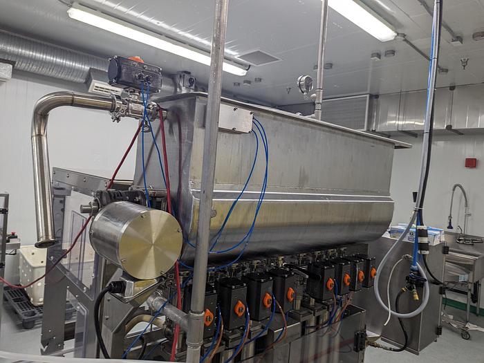 Used Acasi 8-Head Piston Filler & Inline Capper