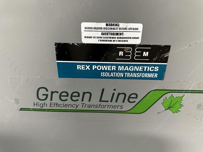Used Rex Power Magnetics Transformer