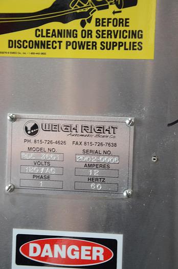 Used Weighright 5-100LB Net Filler