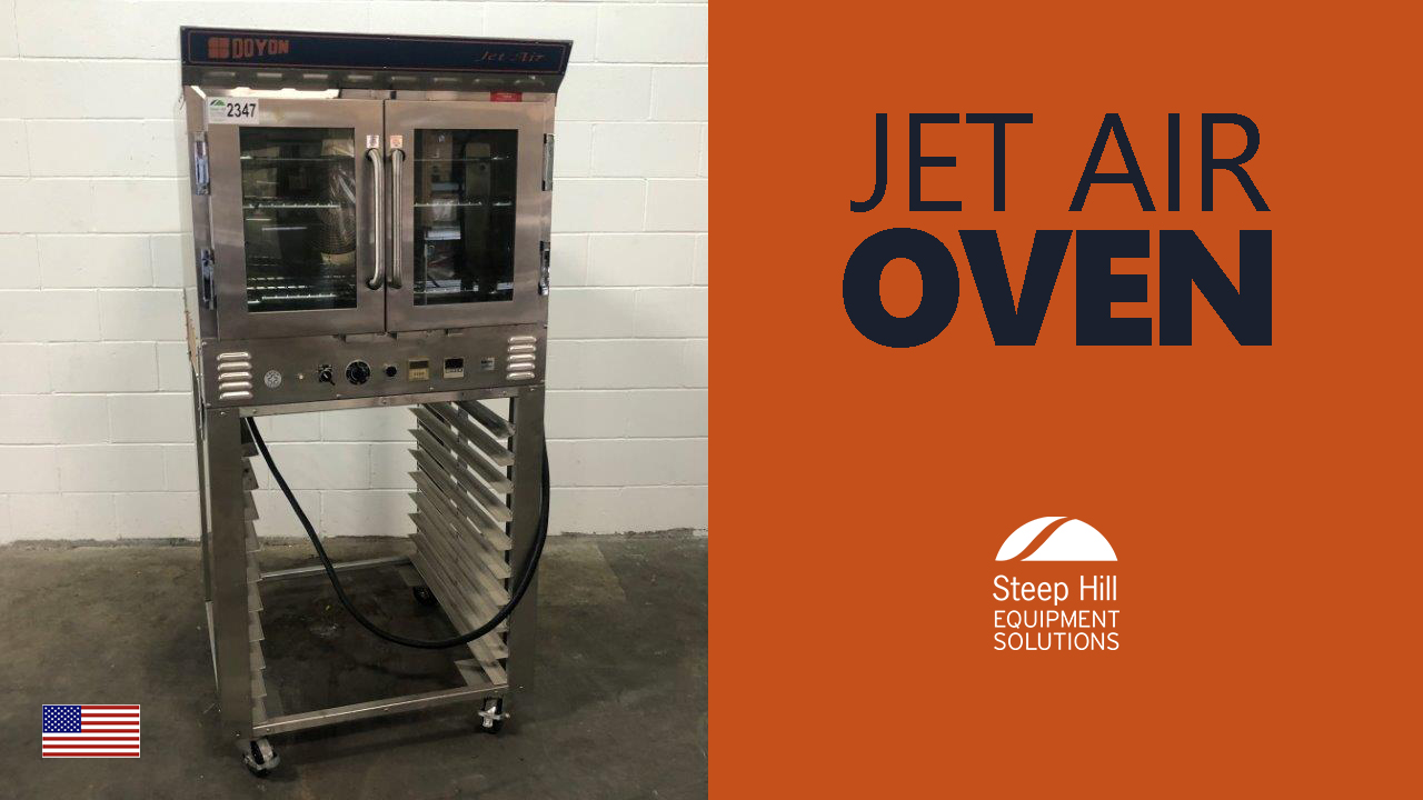 Used Doyon Jet Air 4-Pan Electric Oven