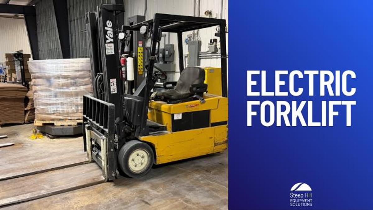 Used Yale Electric Sit-Down Rider Forklift