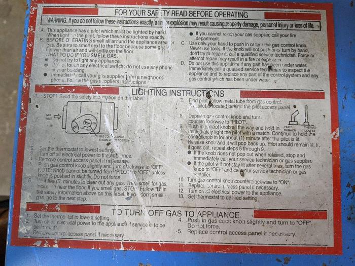 Used Allied SG-315 Natural Gas Boiler