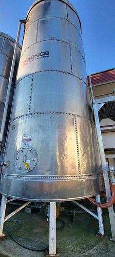 Used Kisco Aluminum 30' Flour Silos