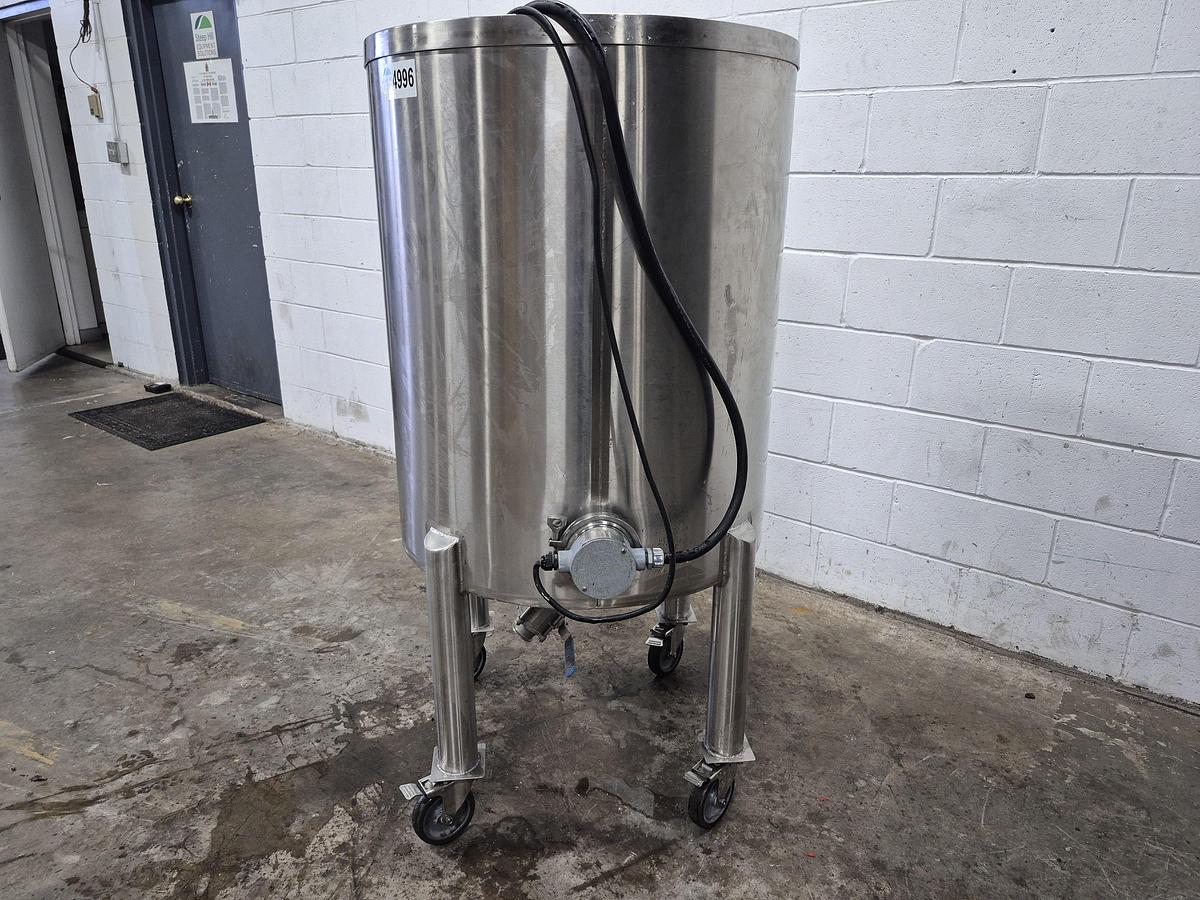 Used SS 100 Gallon Tank w/ Immersion Heater
