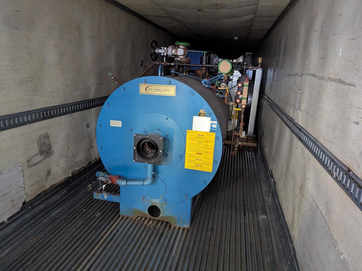 Used York-Shipley-Global Gas-Fired Boiler