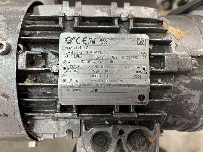 Used 11'6 Curved Conveyor