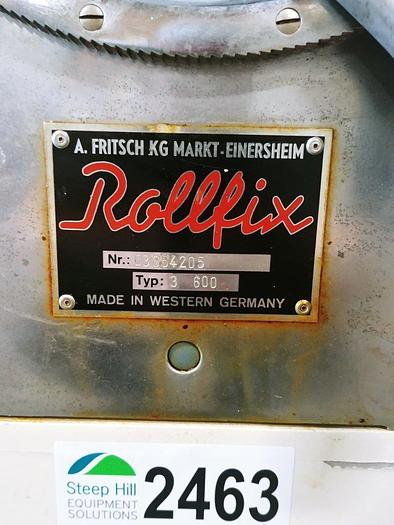Used Rollfix 600 Dough Sheeter