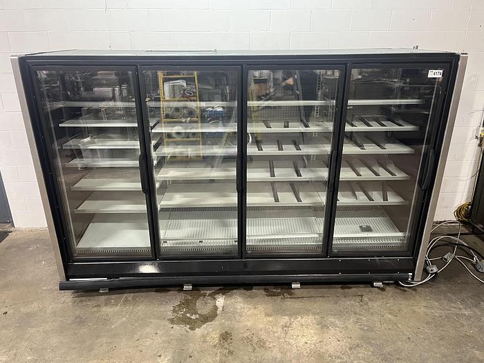 Used Hussman RL-4 4 Door Reach-In