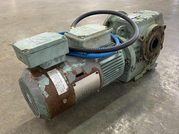 Used SEW-Eurodrive SAF77 Helical-Worm Gearmotor
