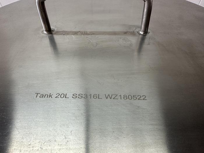 Used 20L Stainless Steel Tank