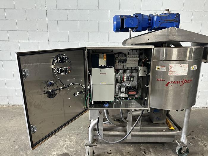 Used Breddo Likwifier 50 Gallon Jacketed Mixer