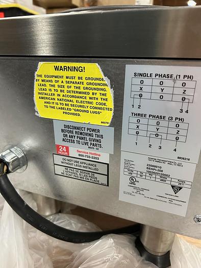 Used APW Wyott Countertop Electric Hotplate