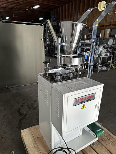 Used TeleSonic SB-80V VFFS Volumetric Filler