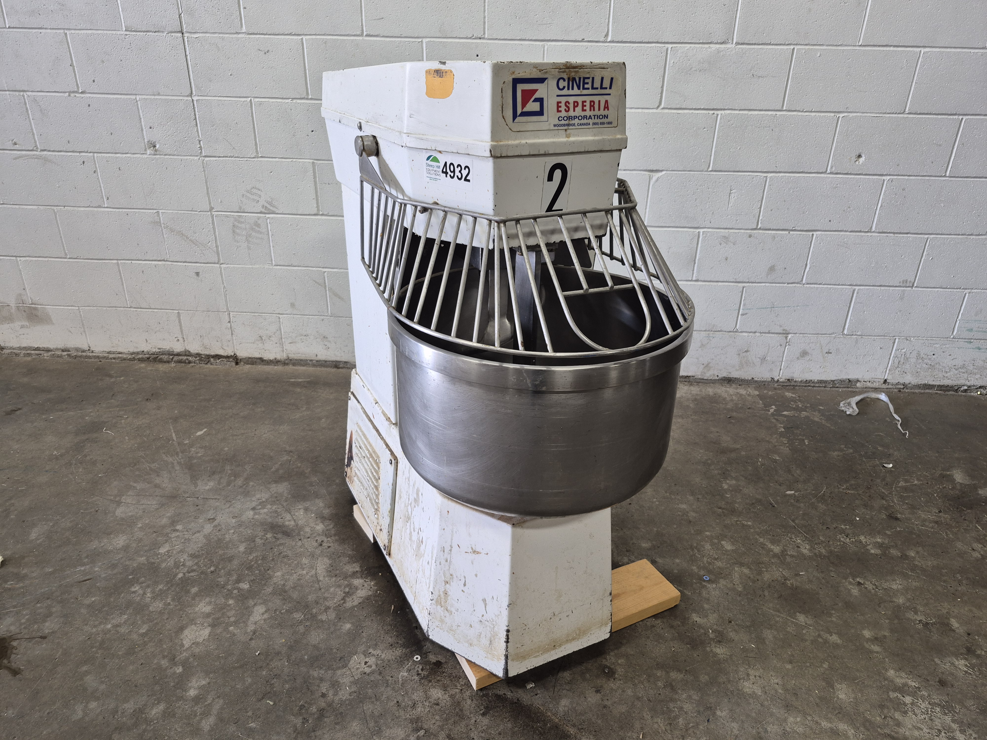 Used Cinelli Spiral Mixer