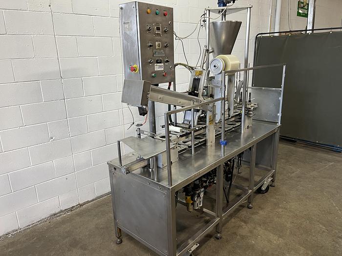 Used 2000 Pack Line Ltd PXG-1 Linear Cup Filler