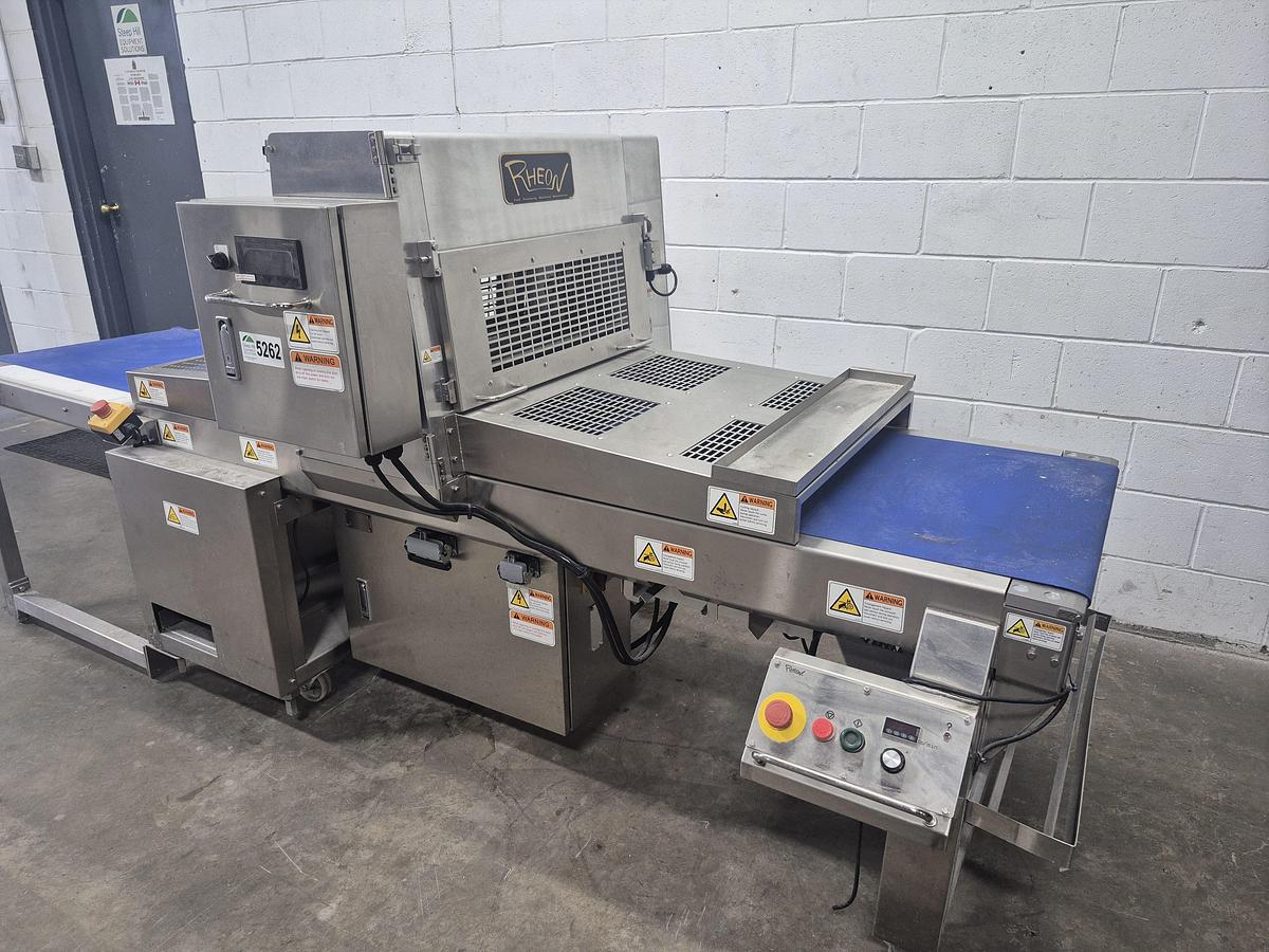 Used Rheon Automatic Conveyor Guillotine Cutter