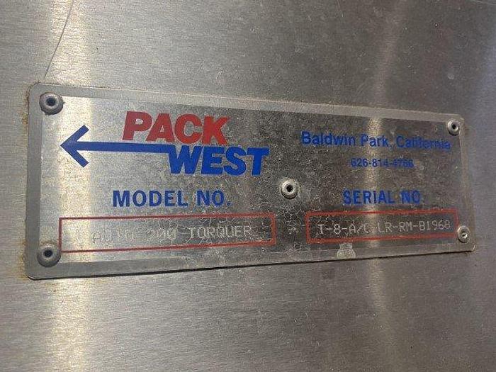 Used Pack West Auto 200 Inline Cap Torquer