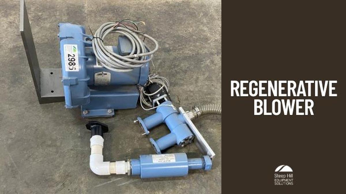 Used Ametek DR505 2 Hp Regenerative Blower