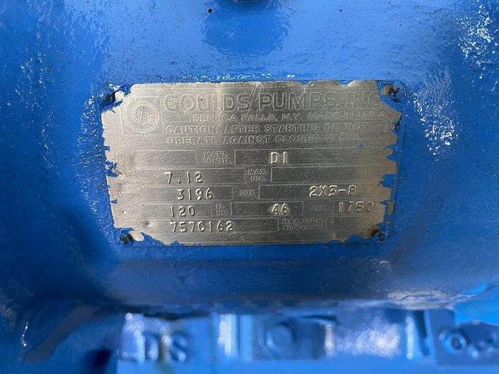 Used Goulds 3196 Process Centrifugal Pump