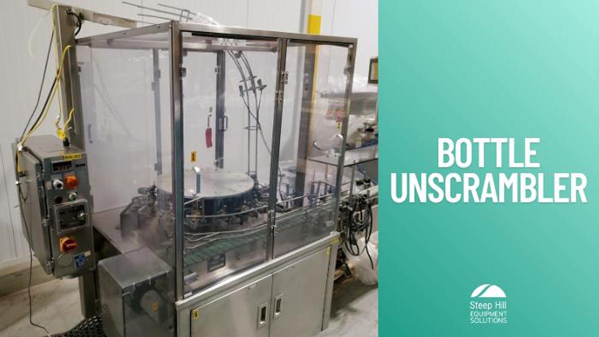 Used Omega 4D-RP2-15 SS Bottle Unscrambler