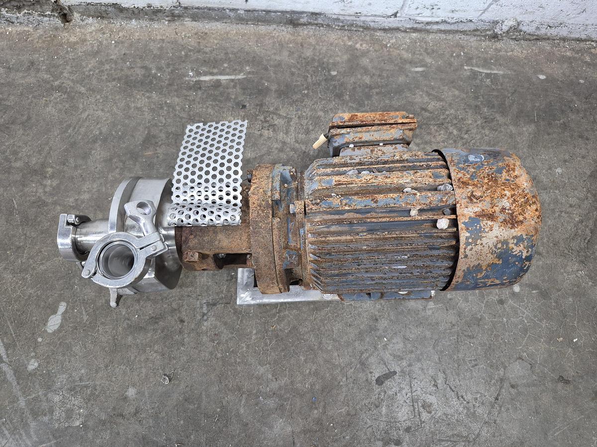Used SS Centrifugal Pump with Motor (no plate)