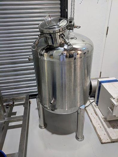 Used Small SS Vertical Tank