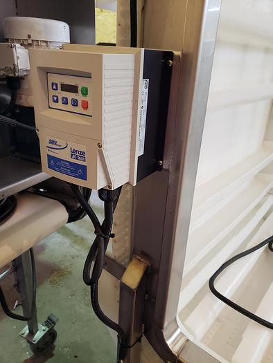 Used Cleated Incline Conveyor