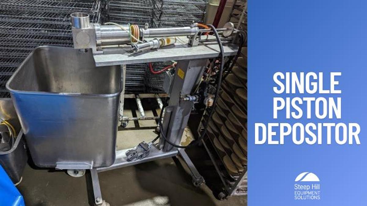 Used Hinds-Bock SP-64 Single Piston Depositor