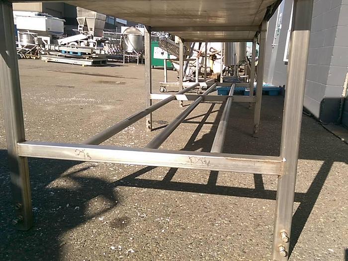 Used 15' long by 33" wide Sorting Conveyor