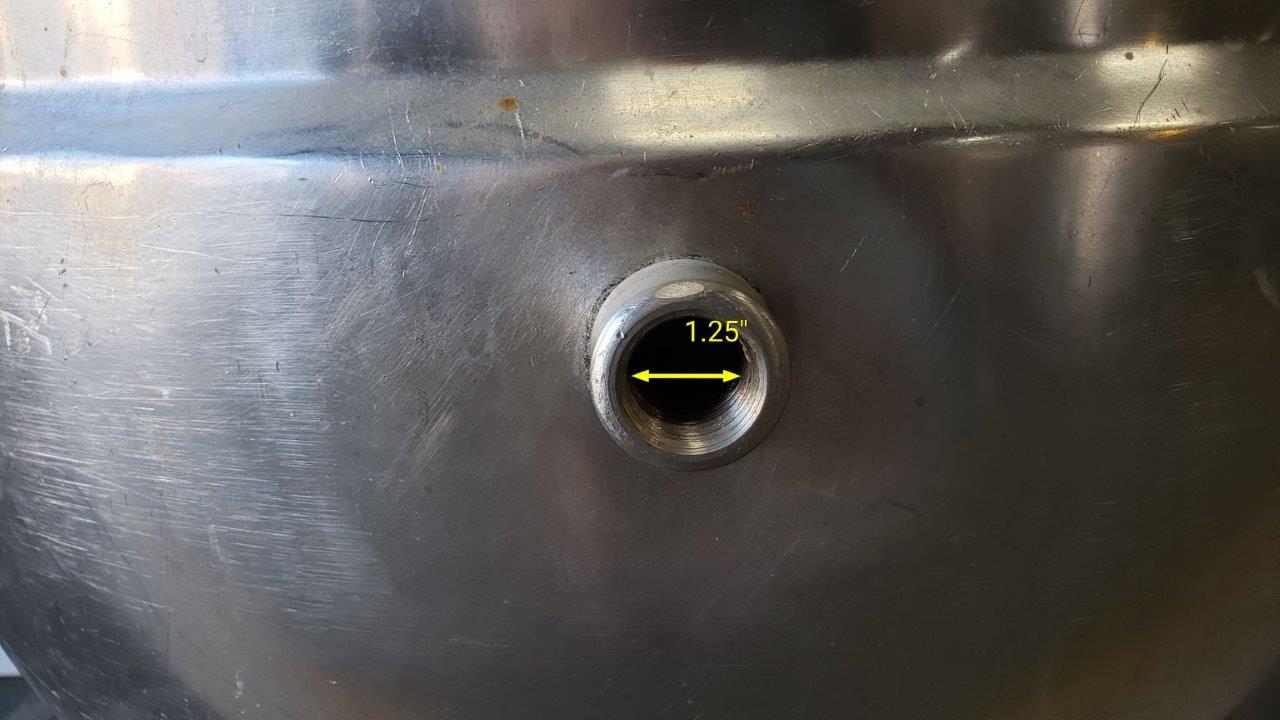 Used BH Hubbert 60-Gallon SS Jacketed Kettle