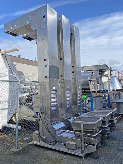 Used 13' Tall Bucket Elevators