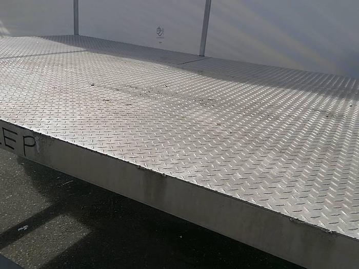 Used Aluminum 10' wide Platform