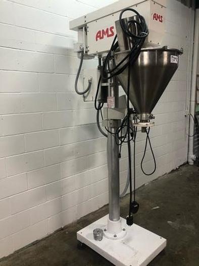 Used AMS A-100 Semi-Automatic Volumetric Auger Filler