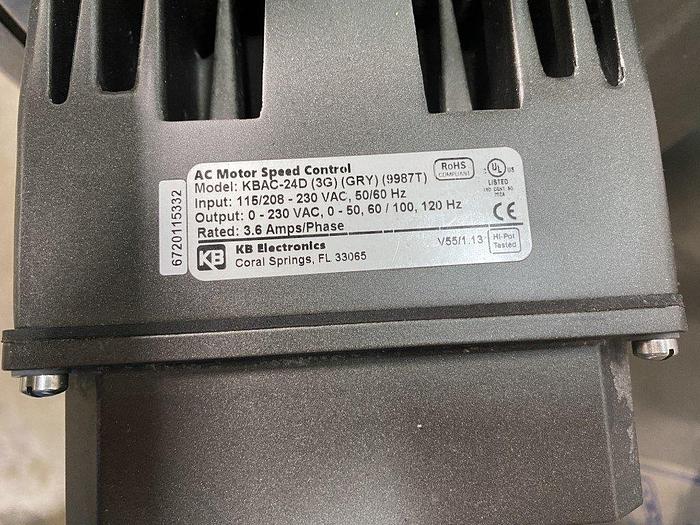 Used Quik-Coat QSD Seasoning Drum