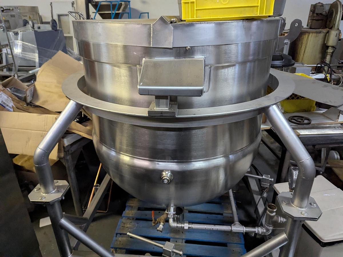 Used JC Pardo And Sons Agitated Steam Kettle