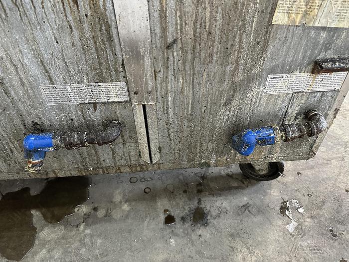 Used Quest Double Deep Fryer with Filtration