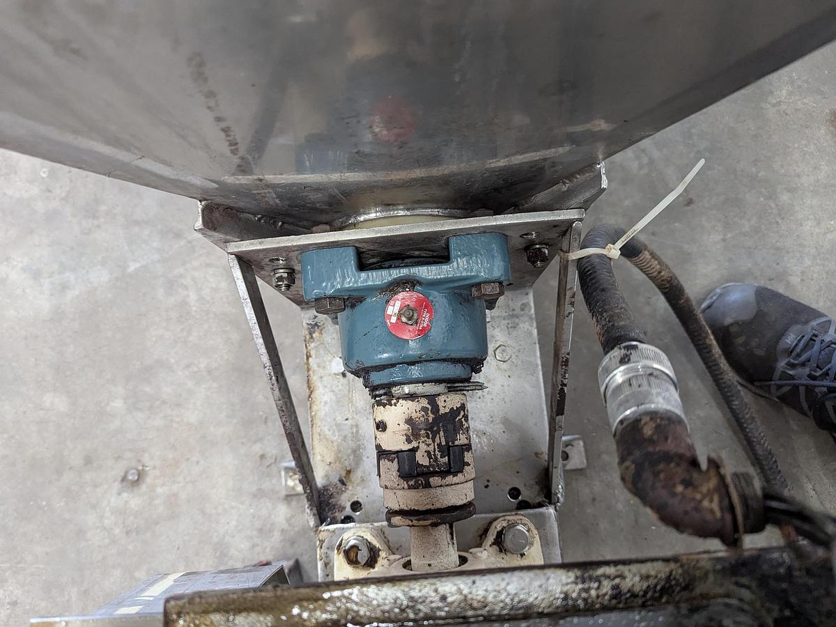 Used SS Hopper with Auger