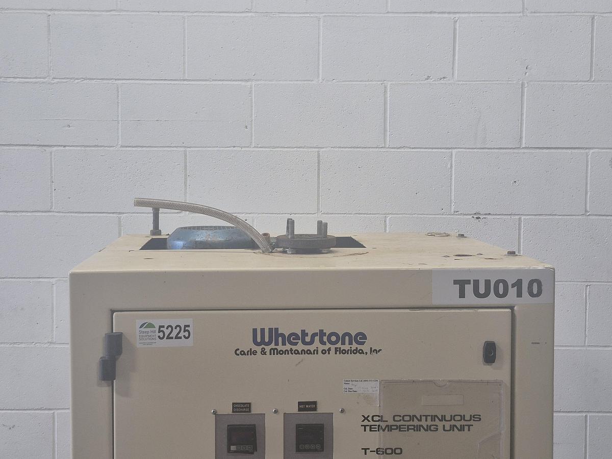 Used Carle & Montanari XCL Continuous Tempering Unit