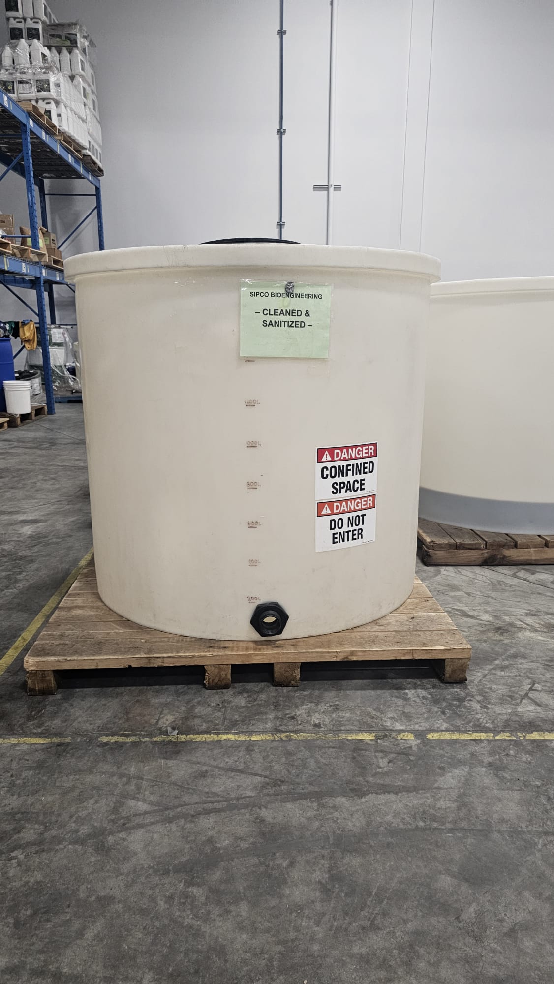 Used 1600 Litre Tote