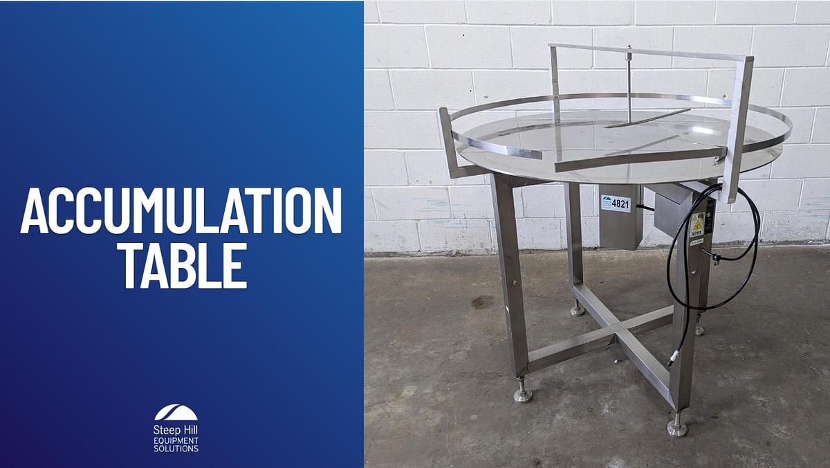 Used 40" Accumulation Table