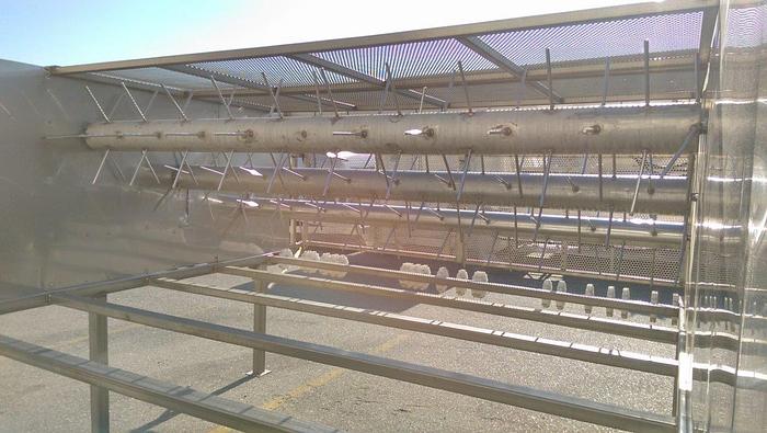 Used 10’ Wide SS Unloading Conveyor