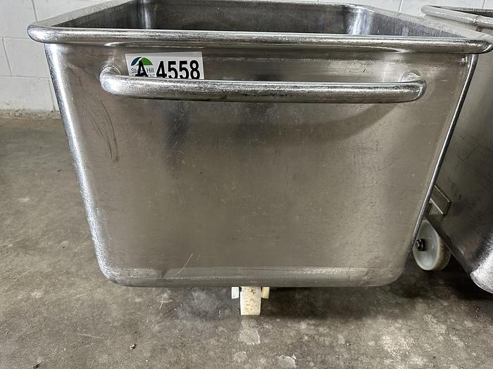 Used Stainless Steel Meat Buggies